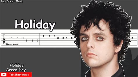 Green Day Holiday Guitar Tutorial Youtube