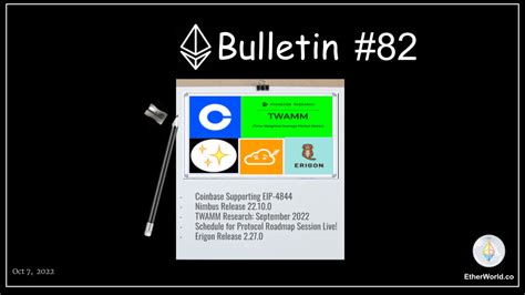 Ethereum Bulletin 82