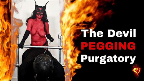 Devil Pegging Purgatory Satan Cosplay Nude Hardcore Rough Pegging