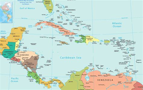 The Best 20 Central America Caribbean Map Labeled Aboutmorningtoon