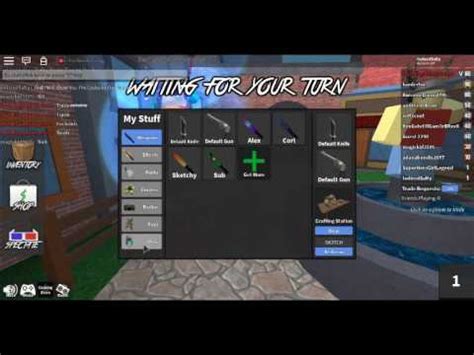 Open the inventory menu screen using the inventory button on the. ROBLOX MURDER MYSTERY 2 ALL CODES - YouTube