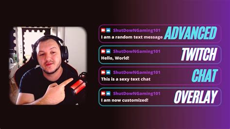 How To Create An Advanced CUSTOM CHAT Overlay In Your Live Stream OBS