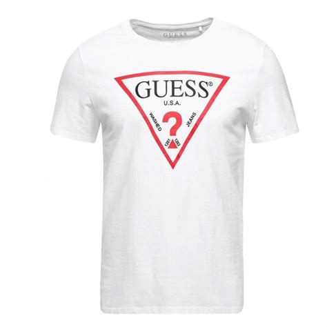 Guess Original Triangle Logo T Shirt Clothing Natterjacks