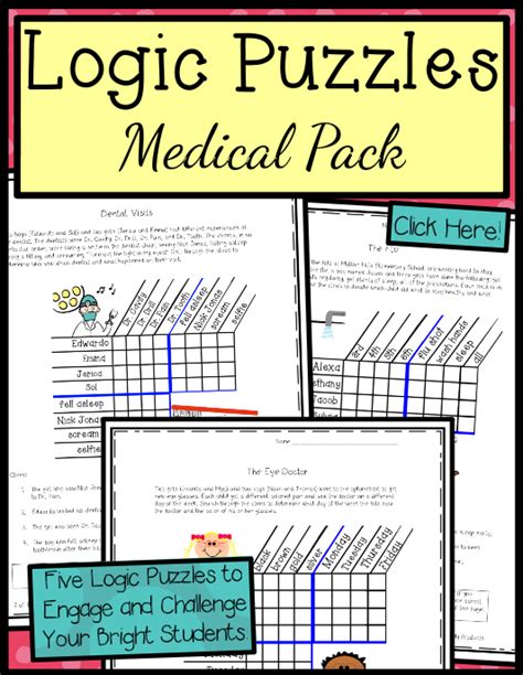 5th Grade Logic Puzzles