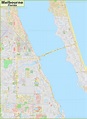 Large detailed map of Melbourne (Florida) - Ontheworldmap.com