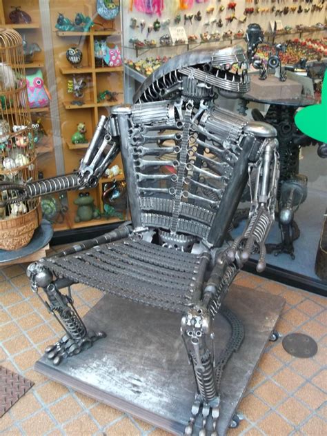 found possibly the coolest chair in takayama japan welding projects metal welding metal