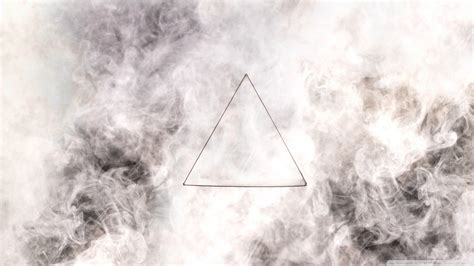 Triangle Minimalism Smoke Wallpapers Hd Desktop And Mobile Backgrounds