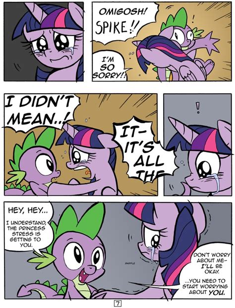 Maybe Later Spike Page 7 By Redapropos My Little Pony Comic My