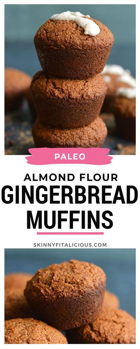 Add almonds and a few drops oil of bitter almonds. Almond Flour Gingerbread Muffins {Paleo, Gluten Free ...