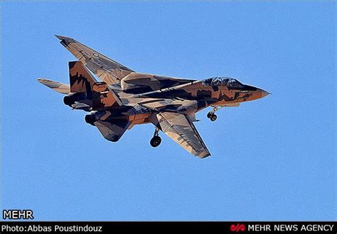 Iranian F 14 Tomcat In Splinter Color Scheme Appears At Isfahan Open
