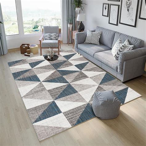 Fbc19011021 Modern Minimalist Living Room Carpet Nordic Ins Geometric