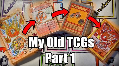 Maybe you would like to learn more about one of these? MY OLD HOMEMADE TRADING CARD GAMES!! (Part 1) - YouTube