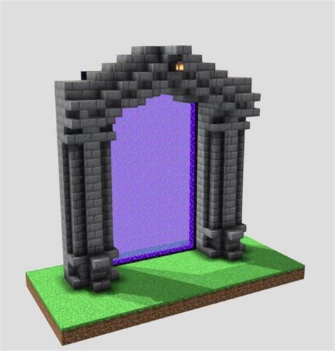 Nether Portal Schematic Creation 14511