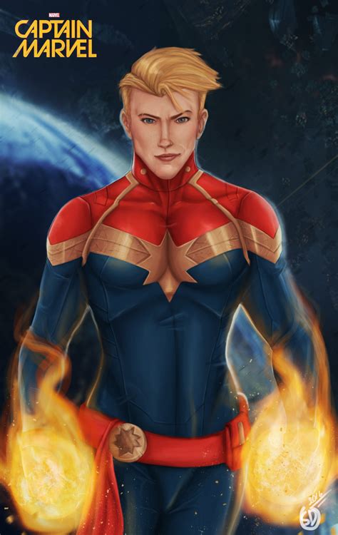 Carol Danvers Captain Marvel By Saifuddindayana On Deviantart