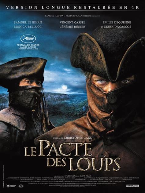 Affiche Du Film Le Pacte Des Loups Photo Sur Allocin