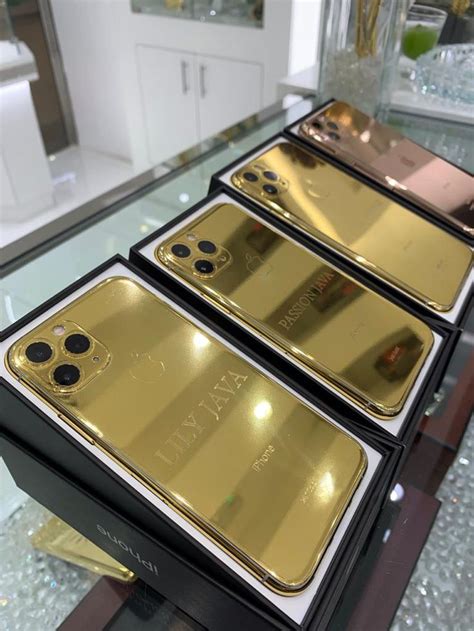 Customized Latest 24k Gold Iphone 11 Pro Max