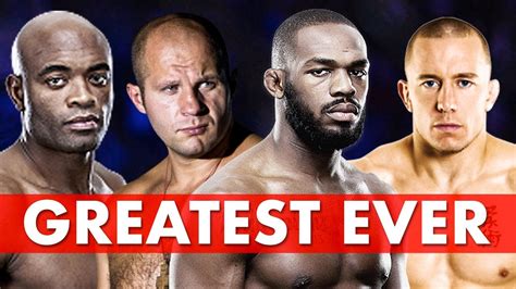 Mmaonpoint.com support us on patreon. 10 Greatest Fighters in MMA History - YouTube
