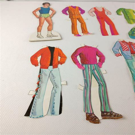 The Brady Bunch Paper Doll And Outfits 1973 Greg Paramount Pictures 10
