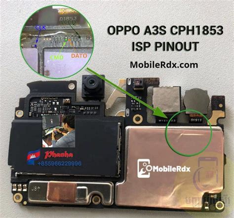 Oppo A S Cph Isp Pinout For Flashing Remove Pattern And Frp