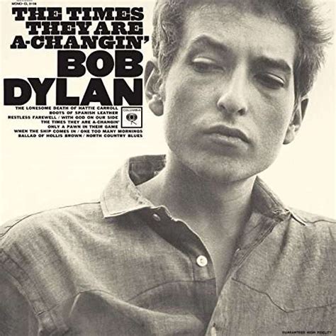 Bob Dylan · Times They Are A Changing Lp 2016