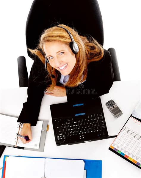 Busy Business Woman Stock Image Image Of Isolated Corporate 24135807
