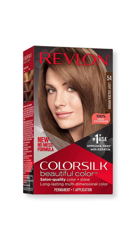 Coloration Colorsilk Light Golden Brown Revlon