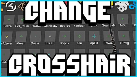 How To Change Your Crosshair In Csgo Easiest Way Youtube