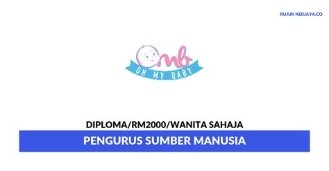 Sebagai pengurus sumber manusia, anda dikehendaki bawah. Jawatan Kosong Terkini OMB Aisy ~ Pengurus Sumber Manusia ...