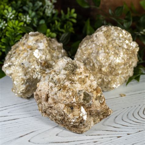 Large Raw Golden Mica The Crystal Council