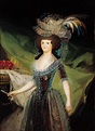 Retrato de la Reina María Luisa de Parma - Real Academia de la Historia