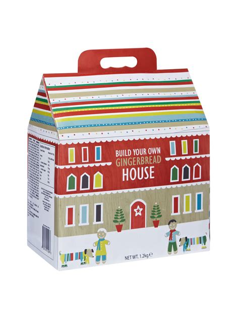 Build Your Own Gingerbread House Kit 12kg At John Lewis And Partners