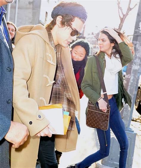 One Direction Harry Styles And Kendall Jenner Spotted Leaving New York Hotel Together And Then