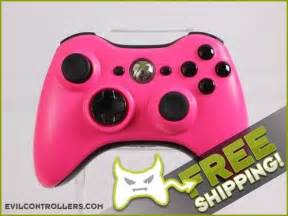 Priceless Pink Xbox 360 Controller With Black Add Ons And Inserts