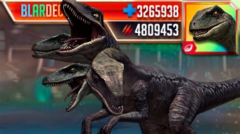 Blues Raptor Squad Blardecho World Boss Jurassic World The Game Ep 344 Youtube