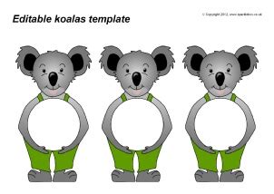 Koala Themed Classroom Printables Sparklebox
