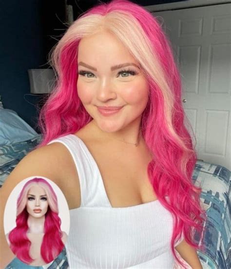 hot pink money piece remy human hair lace front wig uniwigs ® official site