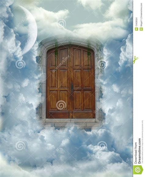 Beautiful Magic Door Heaven Door Stock Images Image 13428324