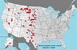 The 100 least populated counties in the US.... - Maps on the Web