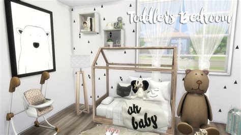 The Sims 4 Toddlers Room Build 1000 Toddler Room Sims 4 Bedroom