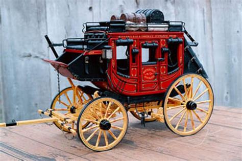 Stagecoach Wooden Wagon Miniature Wagon Old Wagons