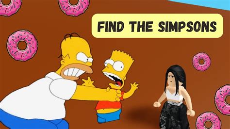 Buscando A Los Simpsons Find The Simpsons Roblox Youtube