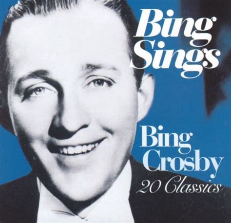 Bing Crosby Bing Sings 20 Classics Cd 2001 Goodnight Sweetheart Etc 802699109220 Ebay