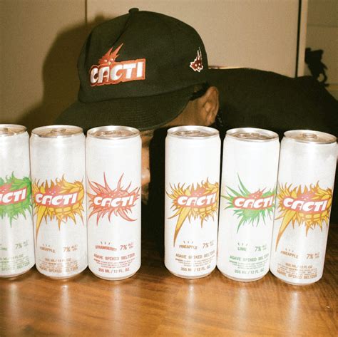 Travis Scott Launches New Beverage Brand Cacti With Anheuser Busch Afrotech
