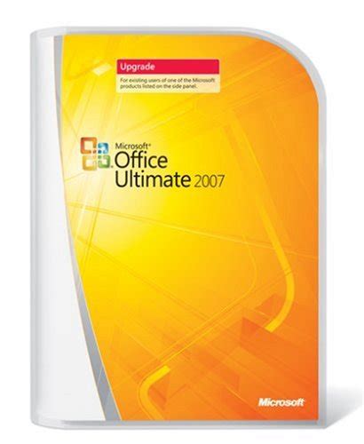 Microsoft Office Ultimate 2007 Upgrade Gebraucht Kaufen 2007er