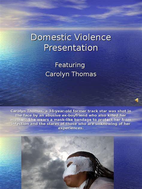 Domesticviolencepresentationppt Domestic Violence Violence