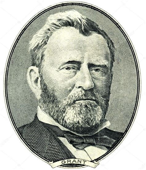 Capitol is featured on the reverse. Ulysses S. Grant portrait cutout — Stock Photo © akova777 ...