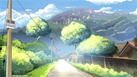 Makoto Shinkai Art Style By Mclelun On Deviantart