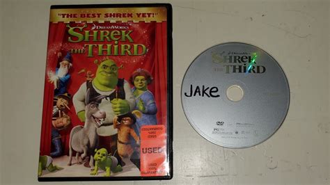 Opening To Shrek The Third 2007 Dvd Youtube