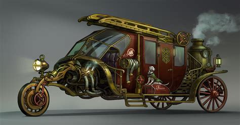Image Result For Steampunk Car Steampunk Vehicle Steampunk City