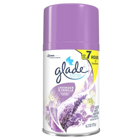 Glade Automatic Spray Refill Lavender Vanilla Shop Air Fresheners At H E B
